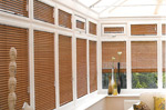 Wooden blinds in Brigg home